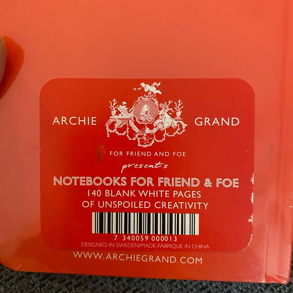 Archie Grand Notebook NWT - Picture 2 of 2